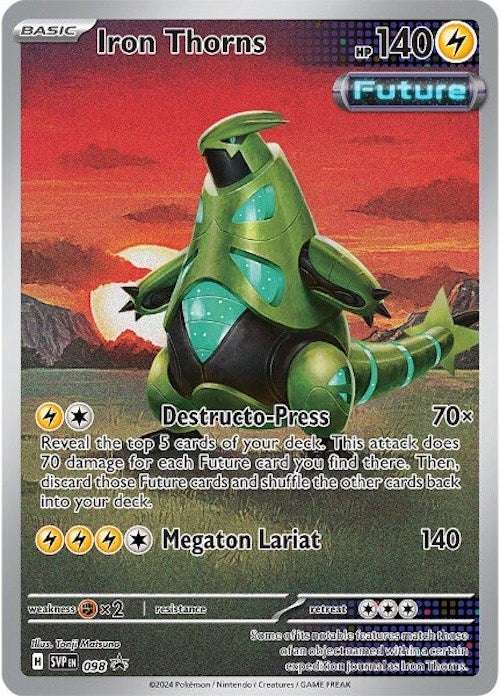 Iron Thorns (098) [Scarlet & Violet: Black Star Promos] Pokémon
