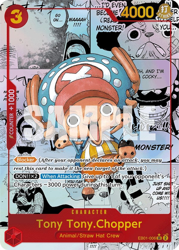 Tony Tony.Chopper (Alternate Art) (Manga) [Extra Booster: Memorial Collection] Bandai