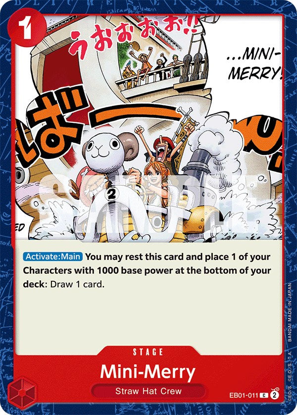Mini-Merry [Extra Booster: Memorial Collection] Bandai