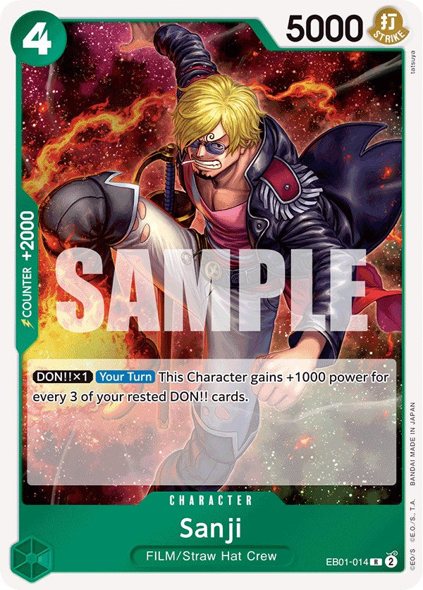Sanji [Extra Booster: Memorial Collection] Bandai