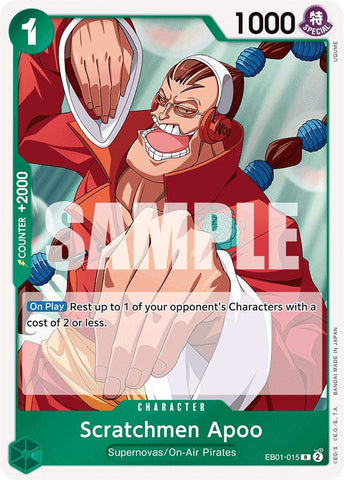 Scratchmen Apoo [Extra Booster: Memorial Collection] Bandai