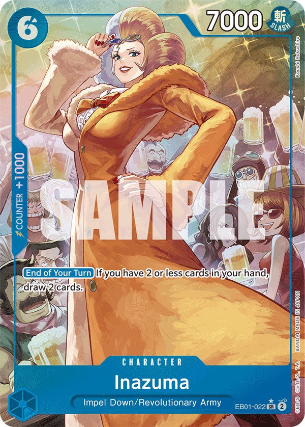 Inazuma (Alternate Art) [Extra Booster: Memorial Collection] Bandai
