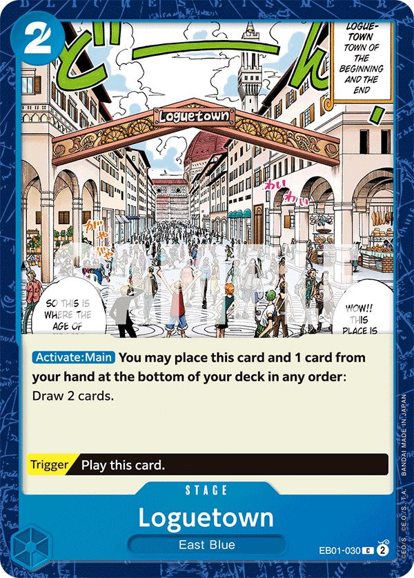 Loguetown [Extra Booster: Memorial Collection] Bandai