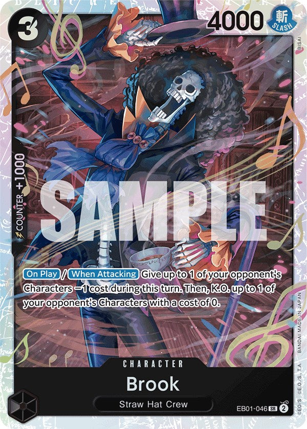 Brook [Extra Booster: Memorial Collection] Bandai