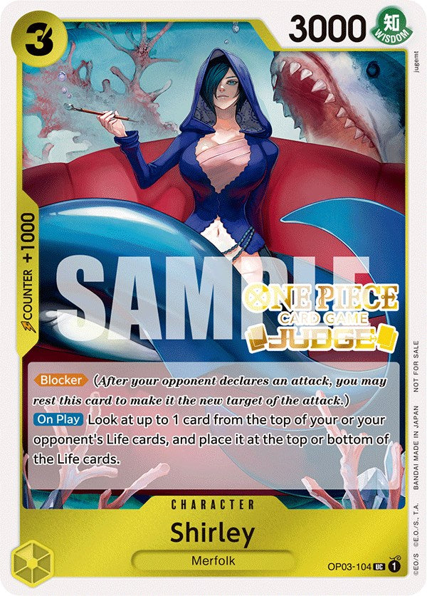 Shirley (Judge Pack Vol. 3) [One Piece Promotion Cards] Bandai