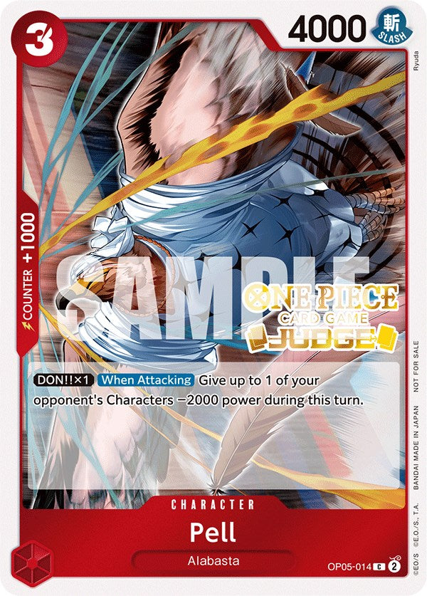 Pell (Judge Pack Vol. 3) [One Piece Promotion Cards] Bandai