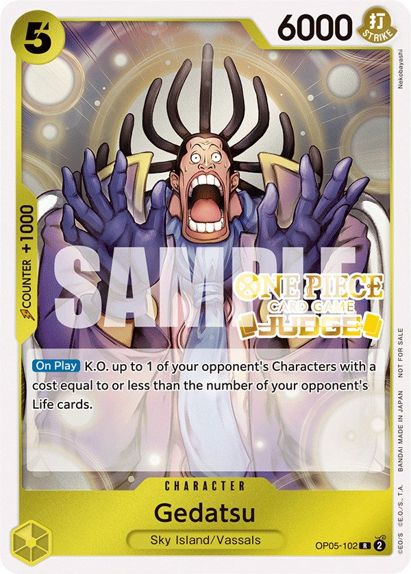 Gedatsu (Judge Pack Vol. 3) [One Piece Promotion Cards] Bandai