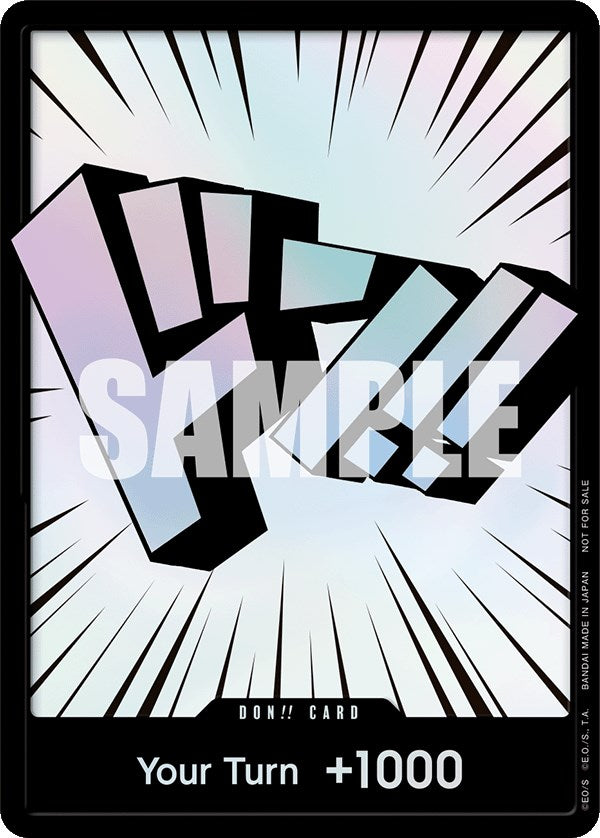 DON!! Card (3D Text) [One Piece Promotion Cards] Bandai