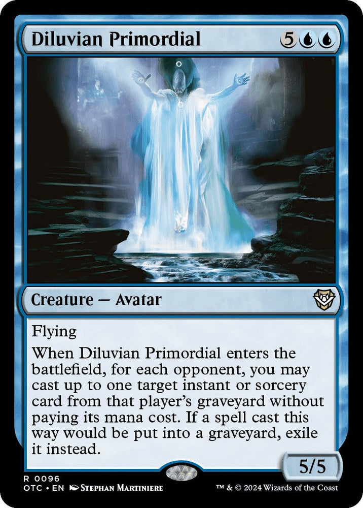 Diluvian Primordial [Outlaws of Thunder Junction Commander] Magic: The Gathering