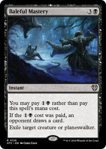 Baleful Mastery [Outlaws of Thunder Junction Commander] Magic: The Gathering