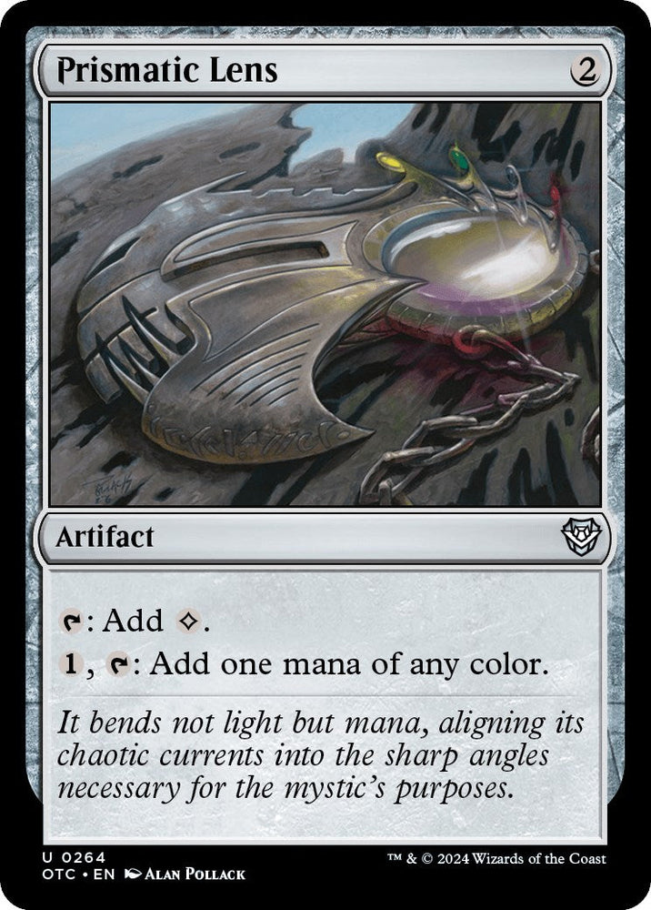 Prismatic Lens [Outlaws of Thunder Junction Commander] Magic: The Gathering