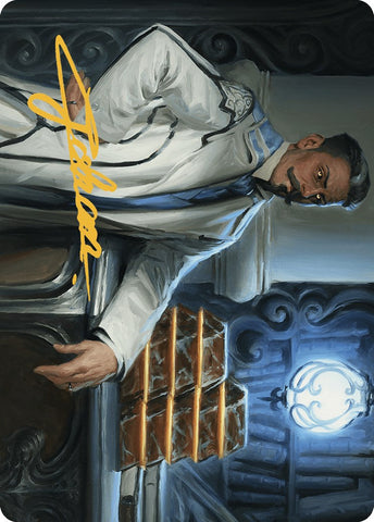 Baron Bertram Graywater Art Card (Gold-Stamped Signature) [Outlaws of Thunder Junction Art Series] Magic: The Gathering