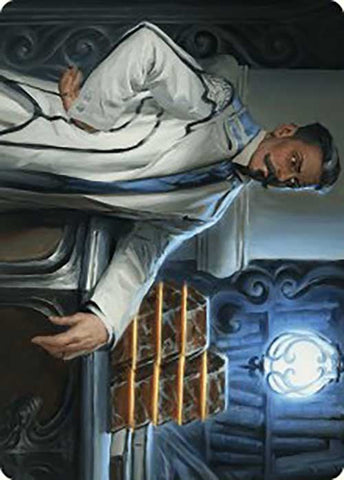 Baron Bertram Graywater Art Card [Outlaws of Thunder Junction Art Series] Magic: The Gathering