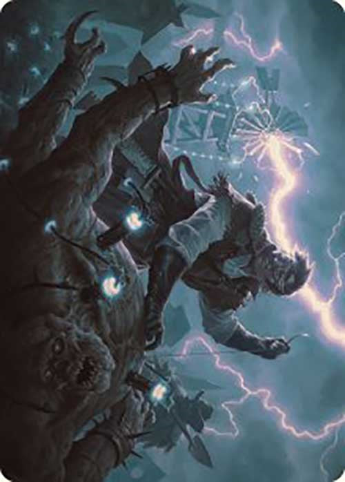 Geralf, the Fleshwright Art Card [Outlaws of Thunder Junction Art Series] Magic: The Gathering