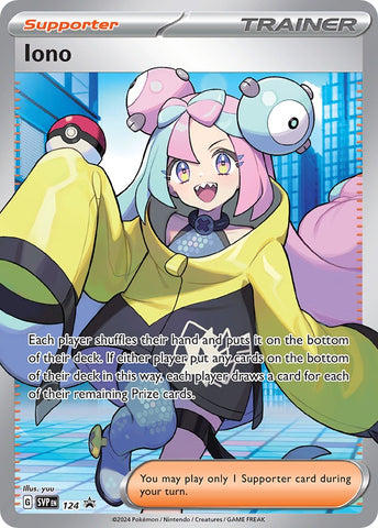 Iono (124) [Scarlet & Violet: Black Star Promos] Pokémon