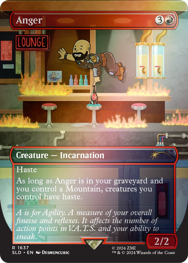 Anger (Rainbow Foil) [Secret Lair Drop Series] Magic: The Gathering