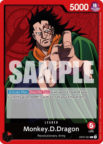 Monkey.D.Dragon (001) [500 Years in the Future] Bandai
