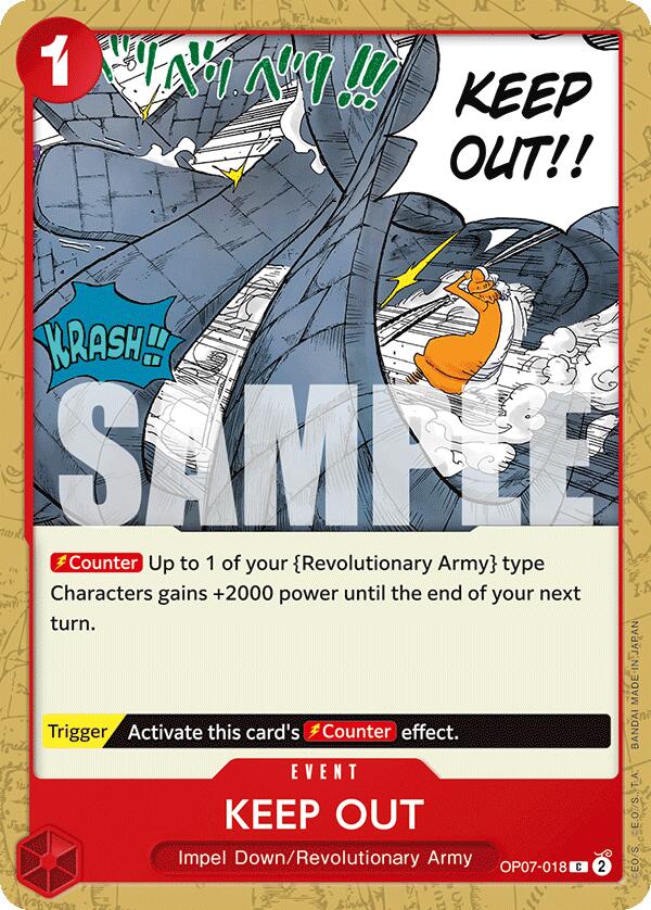 Keep Out [500 Years in the Future] Bandai