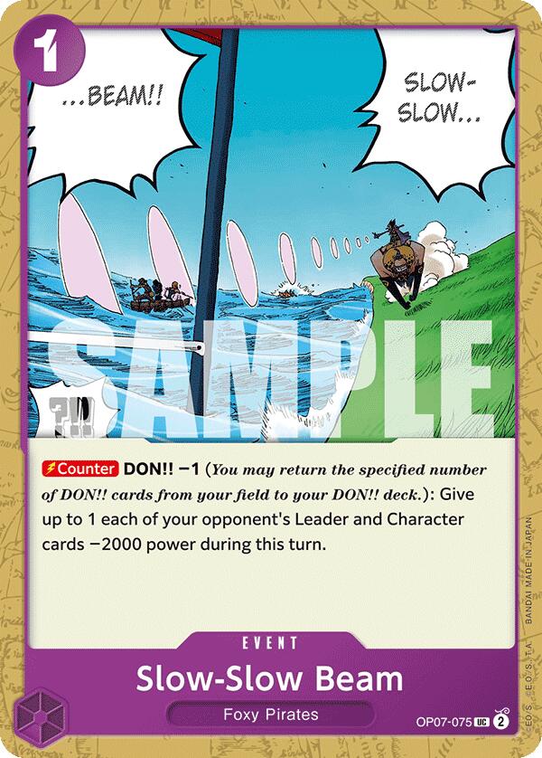 Slow-Slow Beam [500 Years in the Future] Bandai