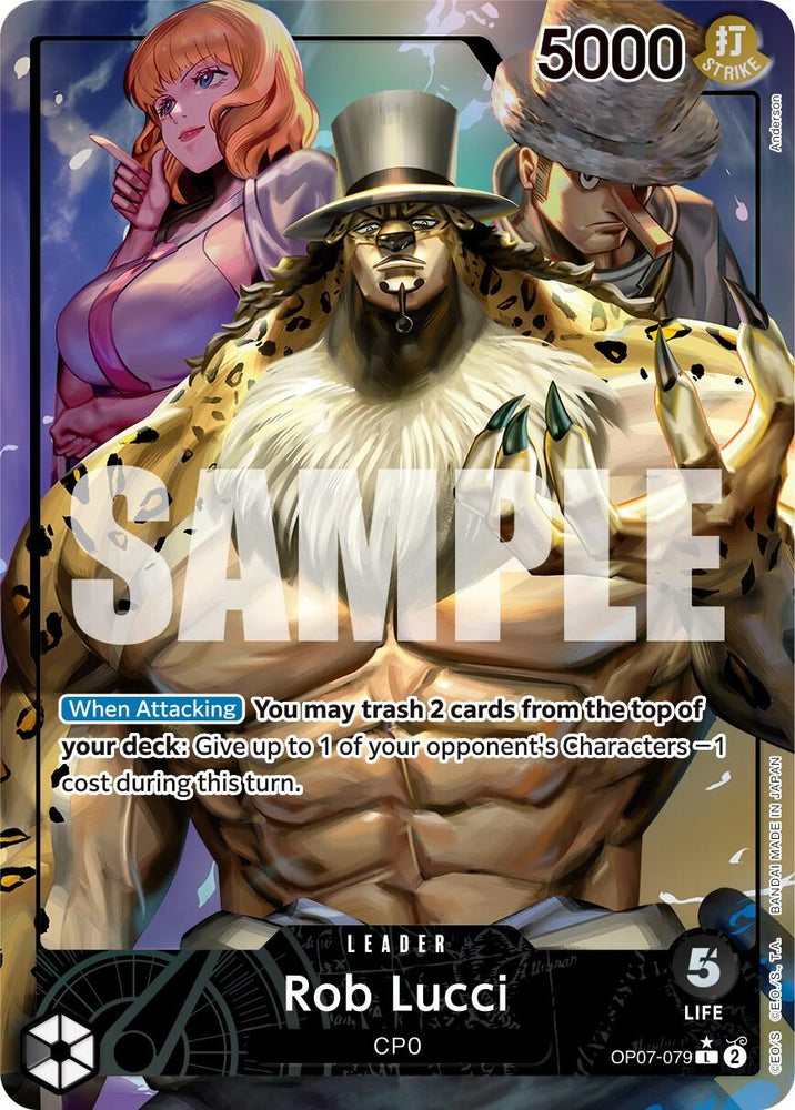 Rob Lucci (079) (Parallel) [500 Years in the Future] Bandai