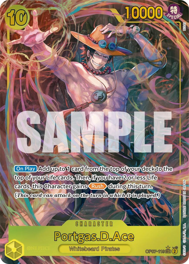 Portgas.D.Ace (119) (Parallel) [500 Years in the Future] Bandai