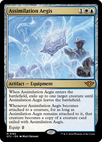 Assimilation Aegis (Promo Pack) [Outlaws of Thunder Junction Promos] Magic: The Gathering