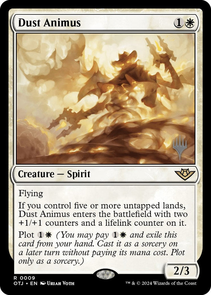 Dust Animus (Promo Pack) [Outlaws of Thunder Junction Promos] Magic: The Gathering