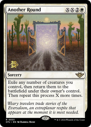 Another Round [Outlaws of Thunder Junction Prerelease Promos] Magic: The Gathering