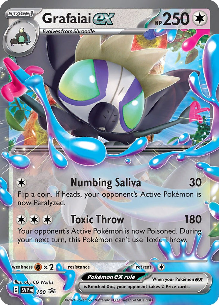 Grafaiai ex (100) [Scarlet & Violet: Black Star Promos] Pokémon
