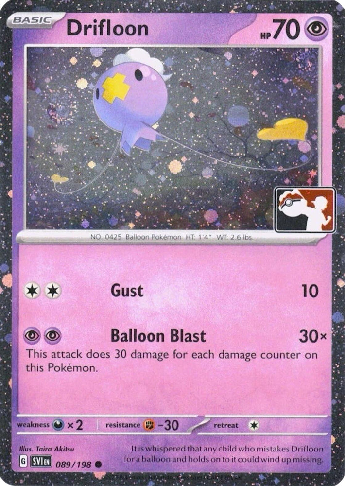 Drifloon (089/198) [Prize Pack Series Four] Pokémon