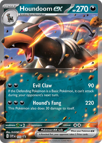 Houndoom ex (103) [Scarlet & Violet: Black Star Promos] Pokémon