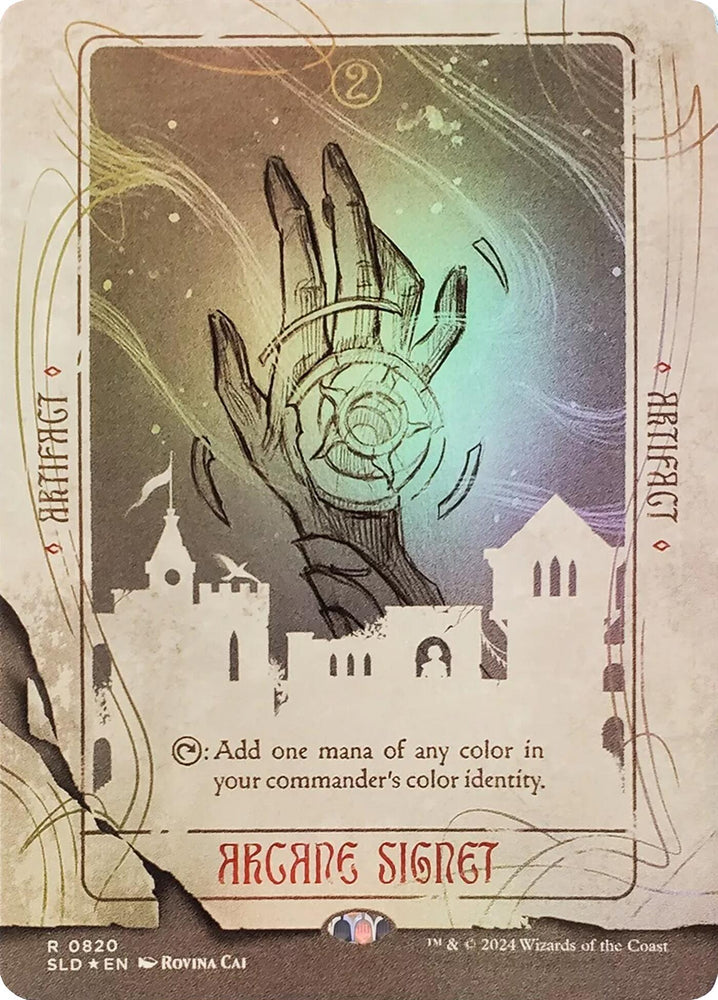 Arcane Signet (0820) (Rainbow Foil) [Secret Lair Drop Series] Magic: The Gathering