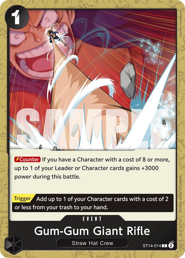 Gum-Gum Giant Rifle [Starter Deck: 3D2Y] Bandai