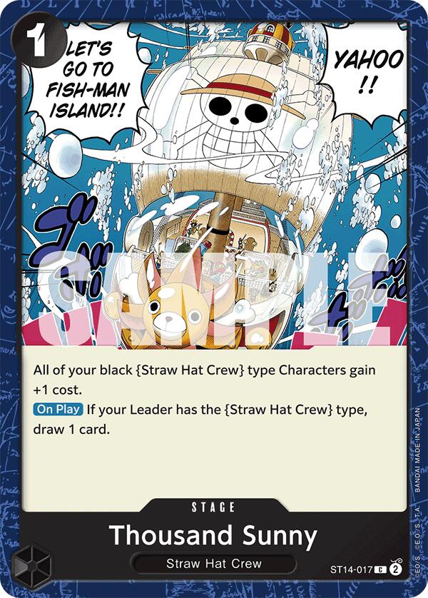 Thousand Sunny [Starter Deck: 3D2Y] Bandai