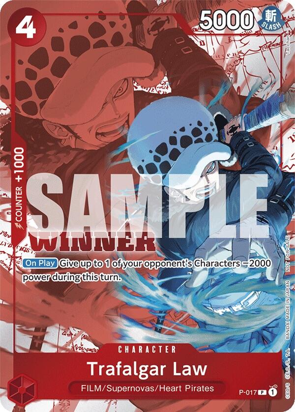 Trafalgar Law (Winner Pack Vol. 7) [One Piece Promotion Cards] Bandai