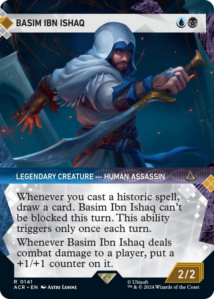 Basim Ibn Ishaq (Showcase) [Assassin's Creed] Magic: The Gathering