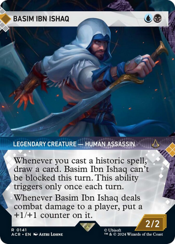 Basim Ibn Ishaq (Showcase) [Assassin's Creed] Magic: The Gathering