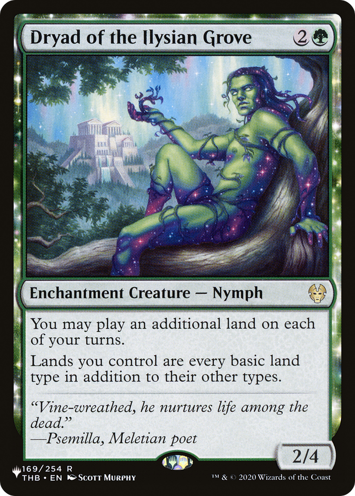 Dryad of the Ilysian Grove [The List] Magic: The Gathering