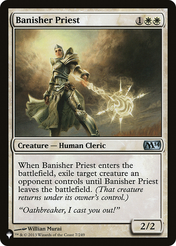 Banisher Priest [The List] Magic: The Gathering