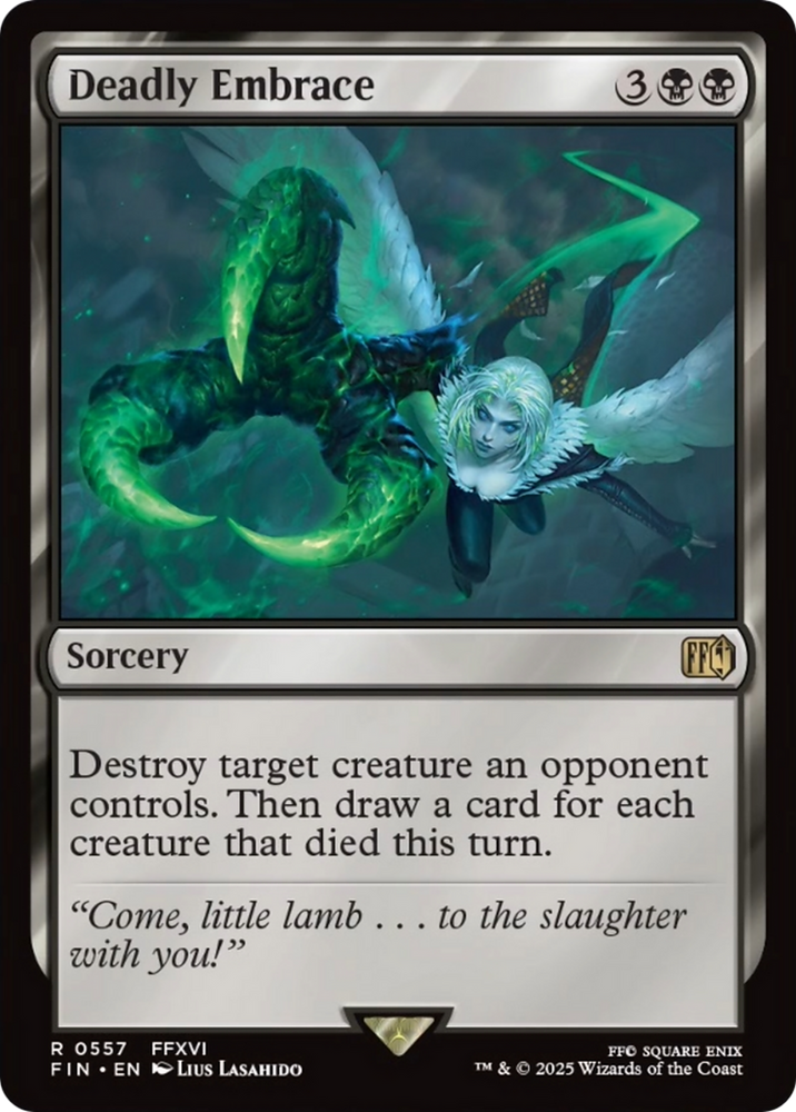 Deadly Embrace [FINAL FANTASY] Magic: The Gathering