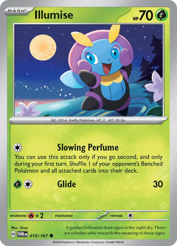 Illumise (010/167) [Scarlet & Violet: Twilight Masquerade] Pokémon