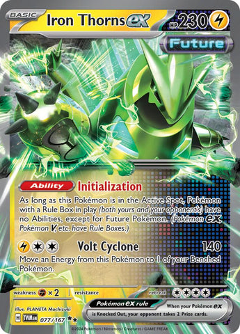 Iron Thorns ex (077/167) [Scarlet & Violet: Twilight Masquerade] Pokémon