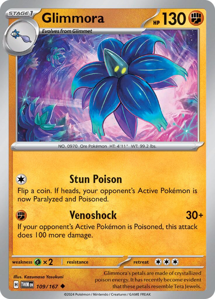 Glimmora (109/167) [Scarlet & Violet: Twilight Masquerade] Pokémon
