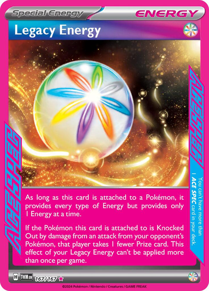 Legacy Energy (167/167) [Scarlet & Violet: Twilight Masquerade] Pokémon