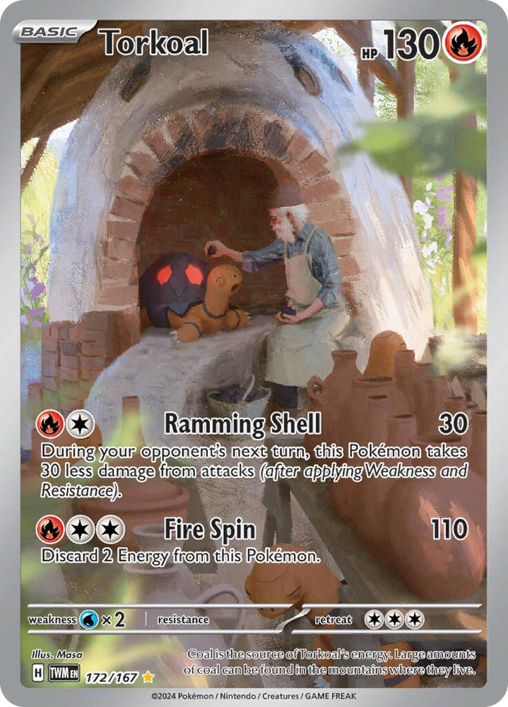 Torkoal (172/167) [Scarlet & Violet: Twilight Masquerade] Pokémon