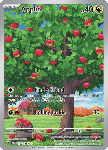 Applin (185/167) [Scarlet & Violet: Twilight Masquerade] Pokémon
