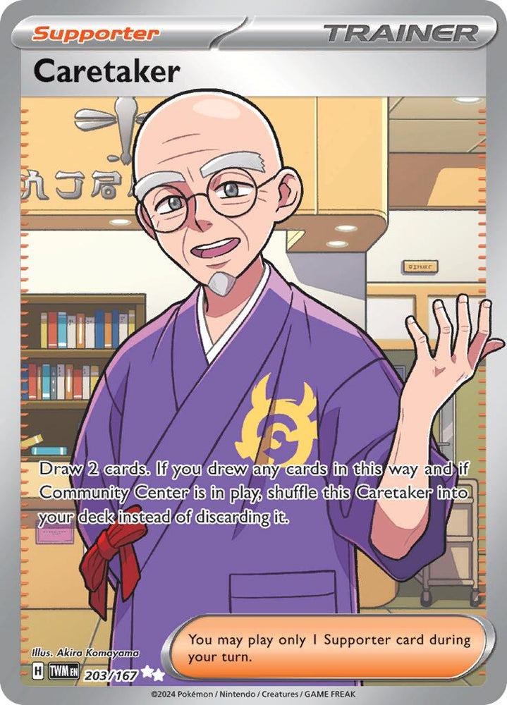 Caretaker (203/167) [Scarlet & Violet: Twilight Masquerade] Pokémon