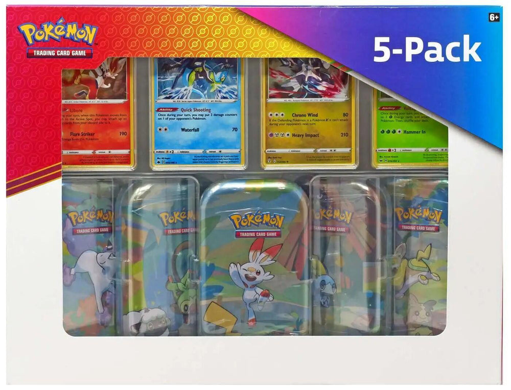Galar Pals Mini Tins 5-Pack (Retail Exclusive) Pokémon