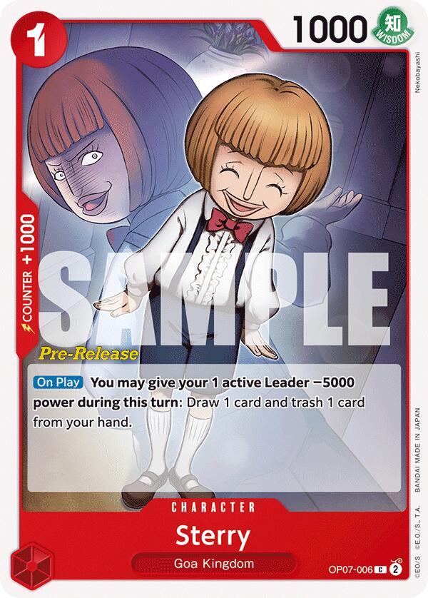 Sterry [500 Years in the Future Pre-Release Cards] Bandai