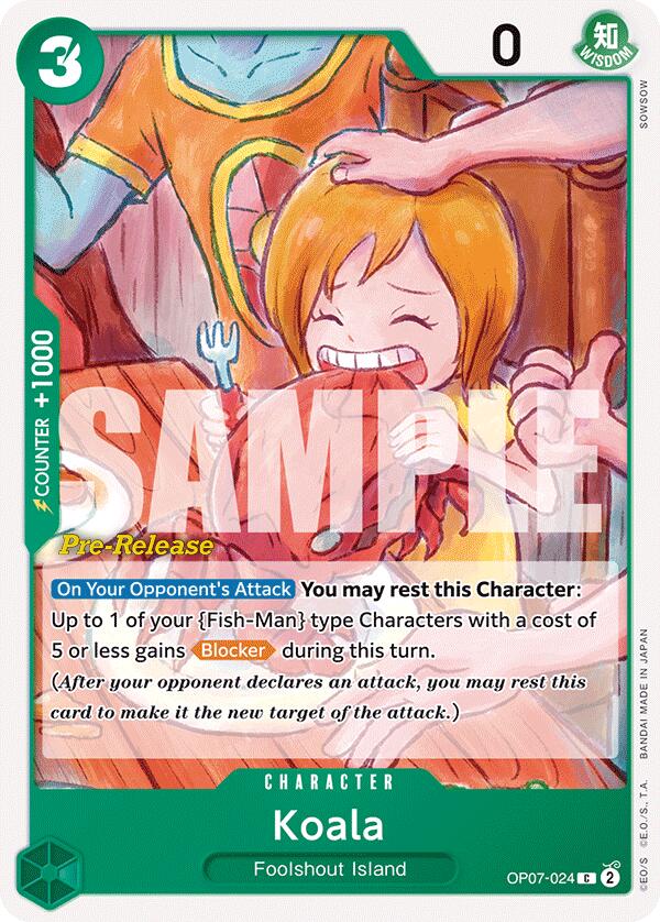 Koala [500 Years in the Future Pre-Release Cards] Bandai